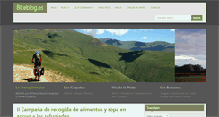 Desktop Screenshot of bikeblog.es