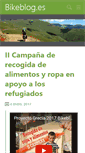 Mobile Screenshot of bikeblog.es